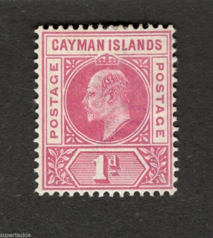 1902 Cayman Islands SC#4  King Edward VII MH stamp