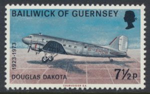 Guernsey SG 87  SC# 84 Aircraft Aviation  Mint Never Hinged see scan 