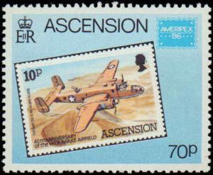 1986 Ascension #394-397, Complete Set(4), Never Hinged