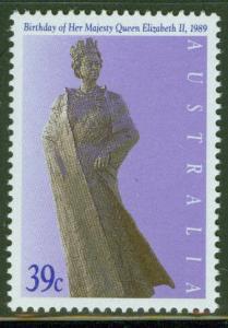 Australia Scott 1140 MNH** QE2's 63rd Bday stamp 1989