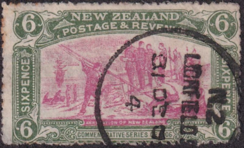 New Zealand 1906 SC 125 Used