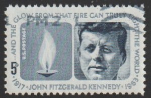 SC# 1246 - (5c) - Kennedy Memorial, used single