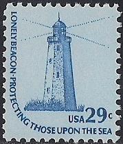 #1605 29 cent Lighthouse, mint OG NH XF