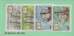 NEW ZEALAND Sc 1089-92 NH issue of 1992 - SHIPS