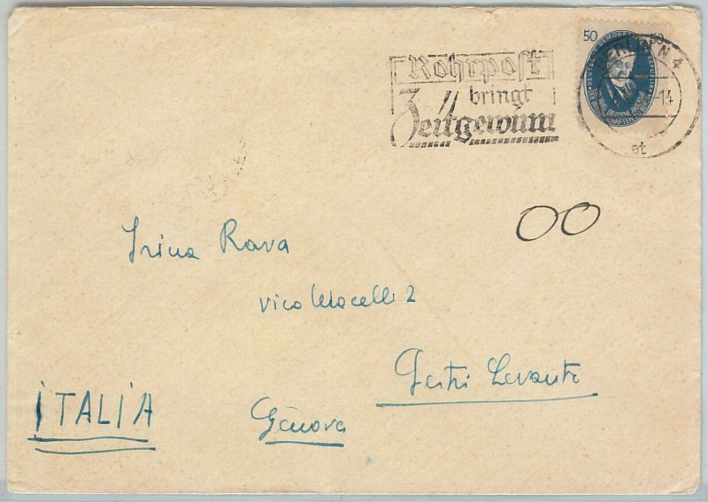 65702 - GERMANY DDR - POSTAL HISTORY: Michel # 270 on COVER - ADVERTISING mark