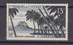 J39526  jlstamps, 1955 french polynesia mlh #c23 view