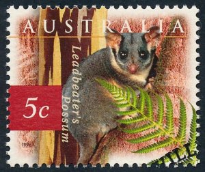 Australia 1996 5c Fauna & Flora - Leadbeater's Possum SG1622 Fine Used