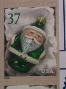 UNITED STATES STAMP:2004 SC#3883-6 CHRISTMAS ORNAMENTS BOOKLET 20  STAMPS MNH