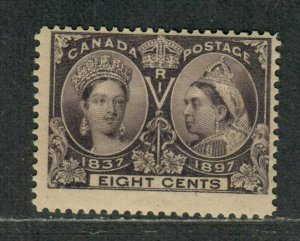Canada Sc#56 M/H/F, Jubilee, Cv. $130