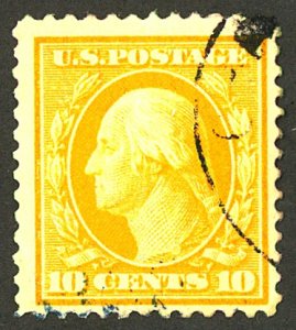 U.S. #381 USED CREASE