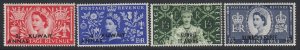 Kuwait Sc 113-116 (SG 103-106), MHR