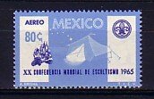 Mexico, Scott cat. C305. 20th World Scout Conference issue. ^