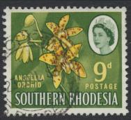 Southern Rhodesia  SG 98 SC# 101   Used  Ansellia Orchid