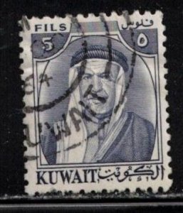 KUWAIT Scott # 158 Used - Sheik Abdullah