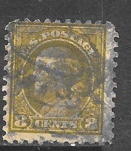 USA 431: 8c Franklin, used, F