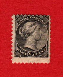 CANADA MNH 1/2 CENT SMALL QUEEN VICTORIA SCOTT # 34