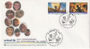 United Nations   Geneva UNICEF  1996  Sc# 226-7