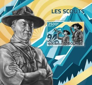 2014 TOGO MNH. SCOUTS. Yvert&Tellier Code: 871. Michel Code: 6080 / Bl.1036