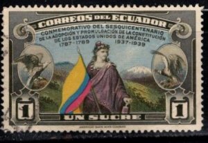 Ecuador - #371 US Constitution - Used