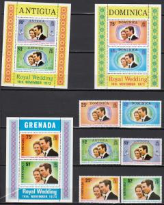 British -1982 Princess Anna and Mark Philips - MNH (1341)