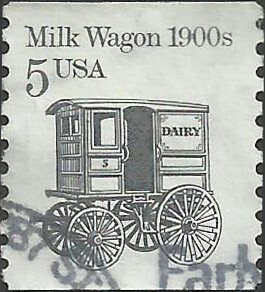 # 2253 USED 1900'S MILK WAGON