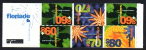 NETHERLANDS ANTILLES B644b MNH COMP BOOKLET SCV $7.25 BIN $4.35 PLANTS