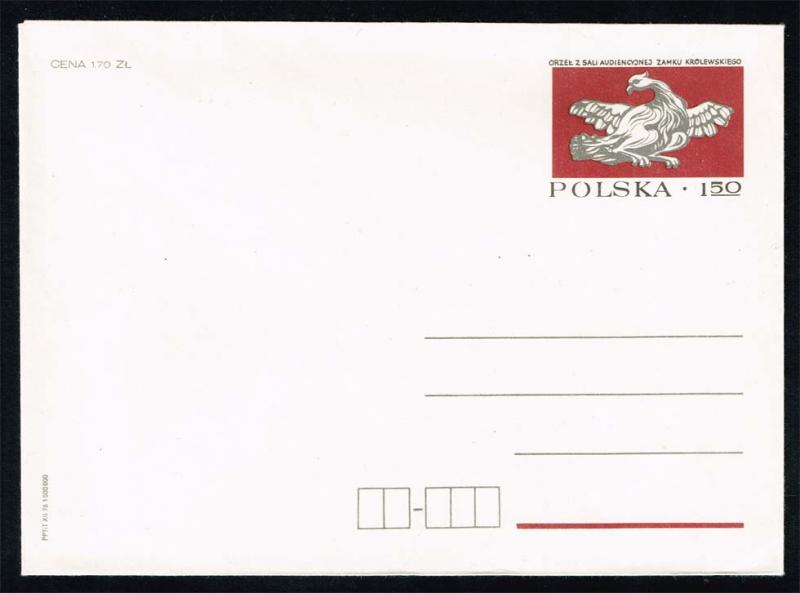 Poland Postal Stationery Ruch #CK 62; Mint