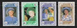 British Virgin Islands 673-76 Queen Mother Mint NH