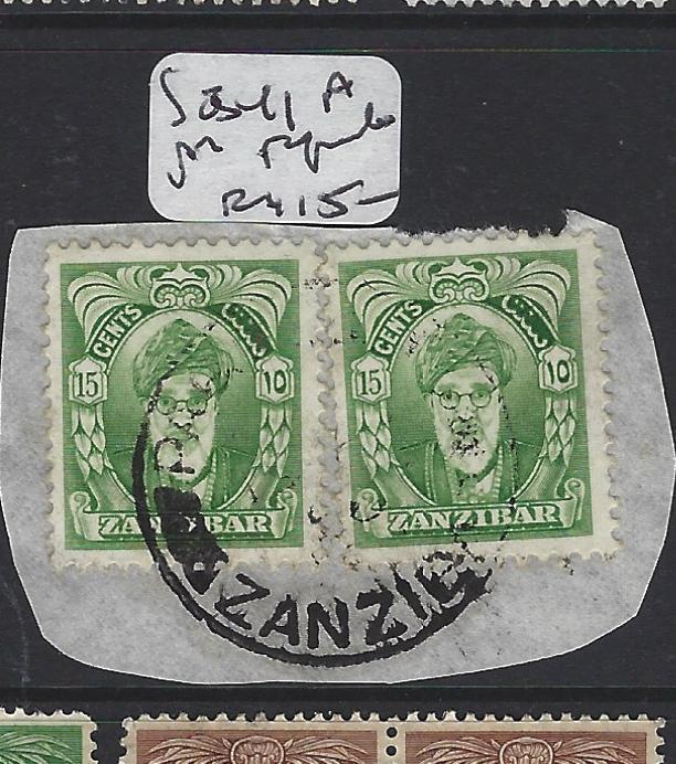  ZANZIBAR  (PP0809B) 15CPR  PIECE SG 341 SON   PAQUETBOT   VFU