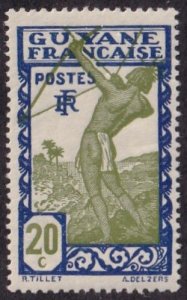 French Guiana #116 Mint