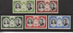 Monaco 366-370 MNH