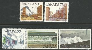 Canada  723-727  Used   Complete