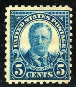 [GE]    US #586 MNH OG ~1923+ Rotary Press Printing / Perf 10 ~ Fresh & Sound  