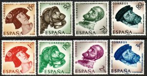 Spain Sc #879-886 Mint Hinged