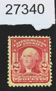 US STAMPS  #319 MINT OG NH LOT #27340