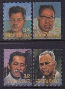 Micronesia 204-207 MNH VF