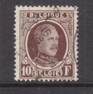 BELGIUM, 1922 Albert, 10f. Brown, used.