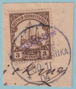 GERMAN SOUTH WEST AFRICA USED - SON CANCEL ABBABIS