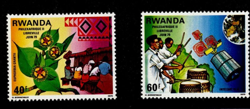 Rwanda #913-914  Single (Complete Set)