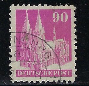 Germany AM Post Scott # 657, used