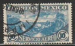 MEXICO C77, 10¢ HIGHWAY INAUGURATION. USED. VF. (1496)