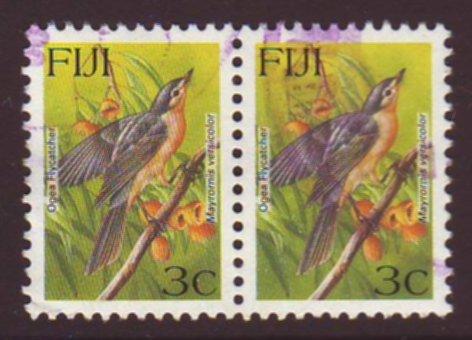 Fiji 1995 Sc#727 SG#914, 1c Bird Ogea Flycatcher USED-Good-NH.