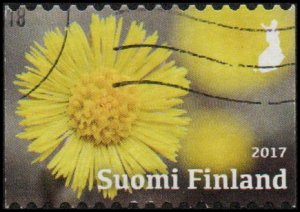 Finland 1549 - Used - (1.30€) Flower in Spring (2017) (cv $3.25)