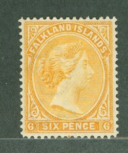 Falkland Islands #16 Unused Single (Queen)