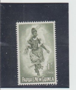 Papua New Guinea  Scott#  158  MNH  (1961 Woman Dancer)