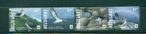 Aitutaki #652  (2006 WWF Birds strip) VFMNH CV $10.00