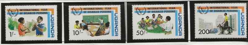 UGANDA Sc 323-6 NH issue of 1981 - MEDICINE