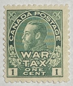 CANADA 1915 #MR1 War Tax Stamp - MH (CV 25$ +)