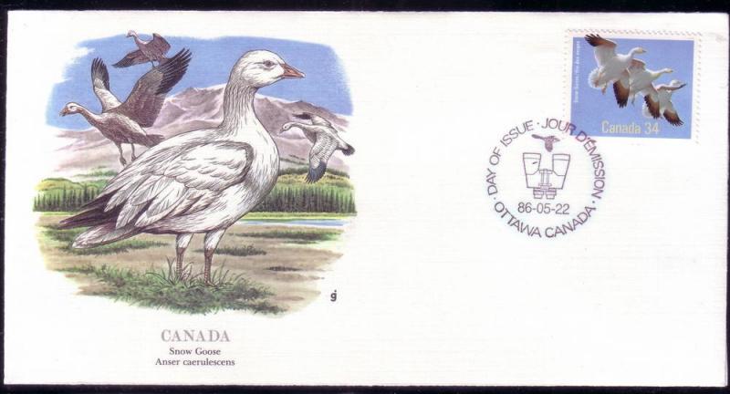 Canada FDC SC# 1095 Snow Goose L123