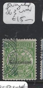 SWAZILAND  (P2309B)  1/-  SG 3   VFU